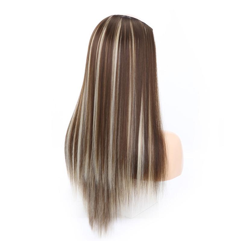 10 U Shaped Half Wig - Long Straight Headgear In 8H613 Colour-1915198408075907074