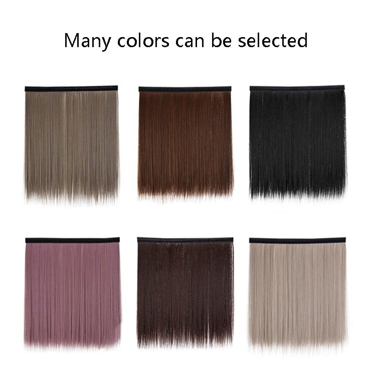 Detachable Hat Wig With Long Straight Hair For Autumn / Winter-1915196536799760385