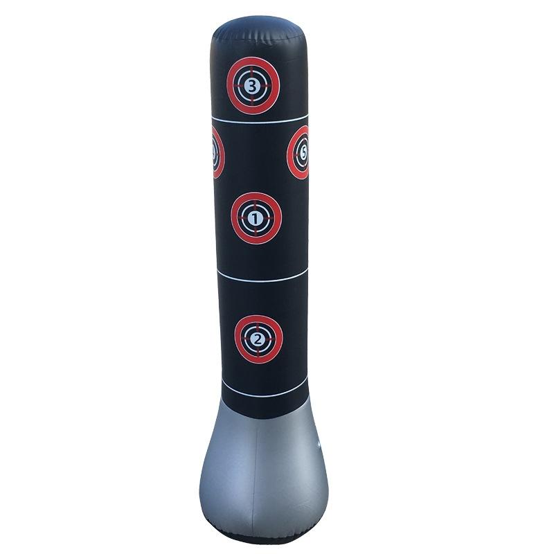 1.5M Vertical Inflatable Punching Bag For Kids - Thickened Tumbler Vent Boxing Column-1915197092981248001