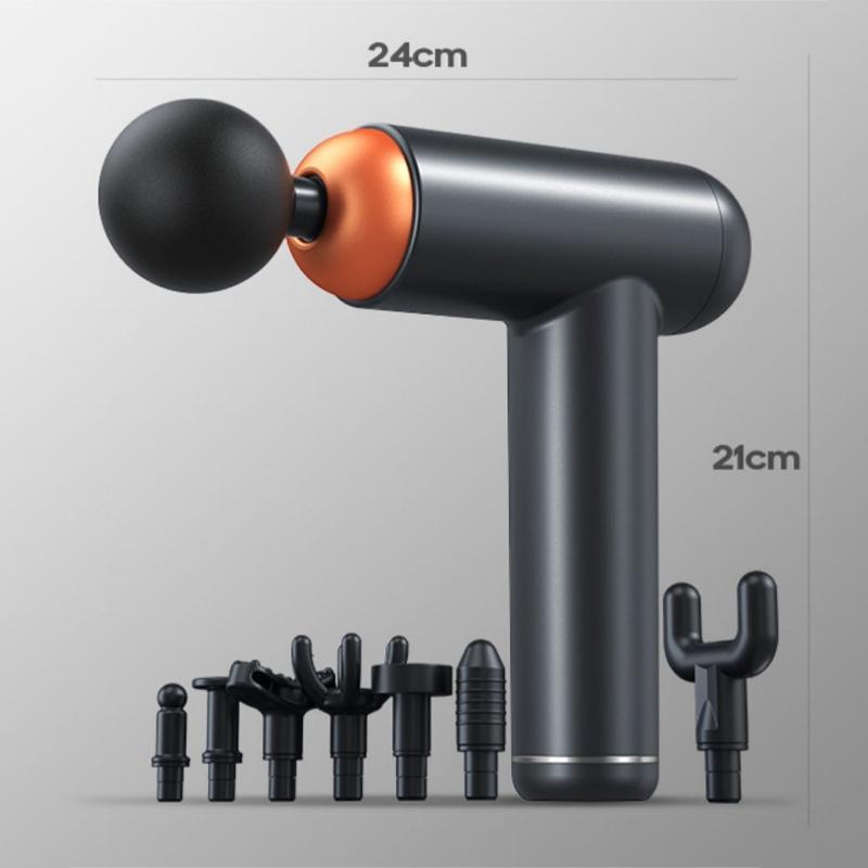 Professional Muscle Relaxing Massage Gun - Black-1915198347384328193