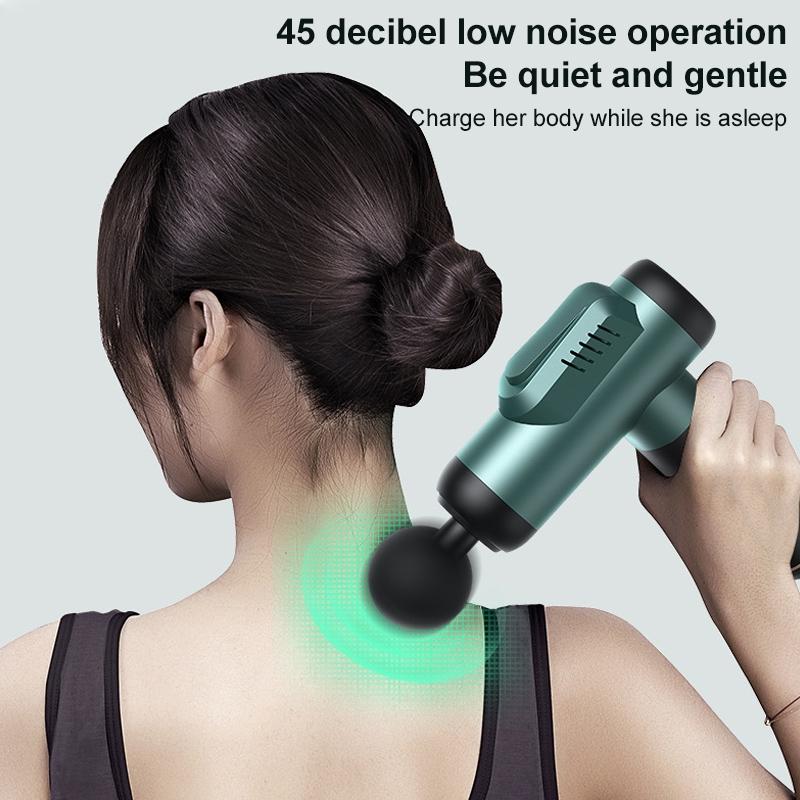 Flagship Model 6 Gears Fascia Massage Gun For Muscle Relaxation-1915197996681793542