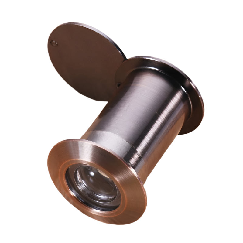 2-Pack Wide-Angle Security Door Viewer - 200 Degree Hd Glass Lens Anti-Tiny Red Bronze-1915197272430350336