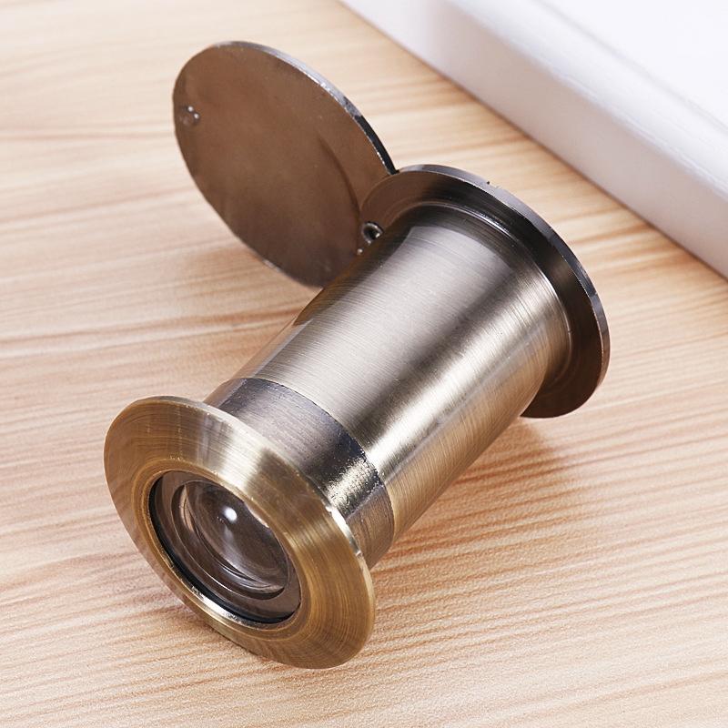 2-Pack Wide-Angle Security Door Viewer - 200 Degree Hd Glass Lens Anti-Tiny Green Bronze-1915197034730754055