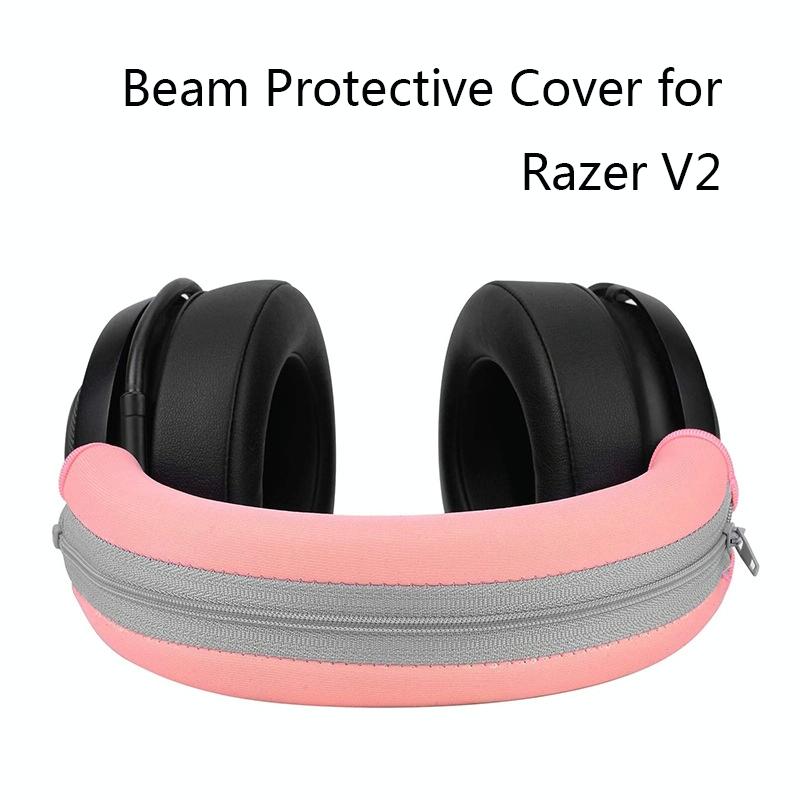 2-Pack Headset Sponge Case For Razer Blackshark V2 - Gray Mesh-1915197021573222406