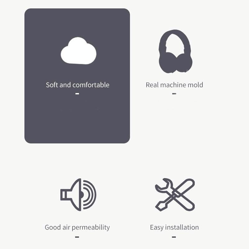 2-Pack Headset Earmuffs For Hyperx Cloud Flight / Stinger-1915197275408306181