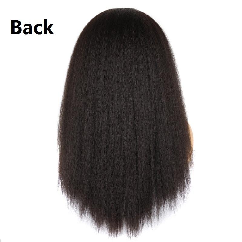 4Xg Long Hair Turban Headband With Corn Beard Wig - Brown-1915197032482607108