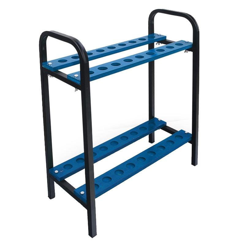Golf Club Display Stand 18-Hole Double-Layer Rack 18 Rod Position-1922443431209209857
