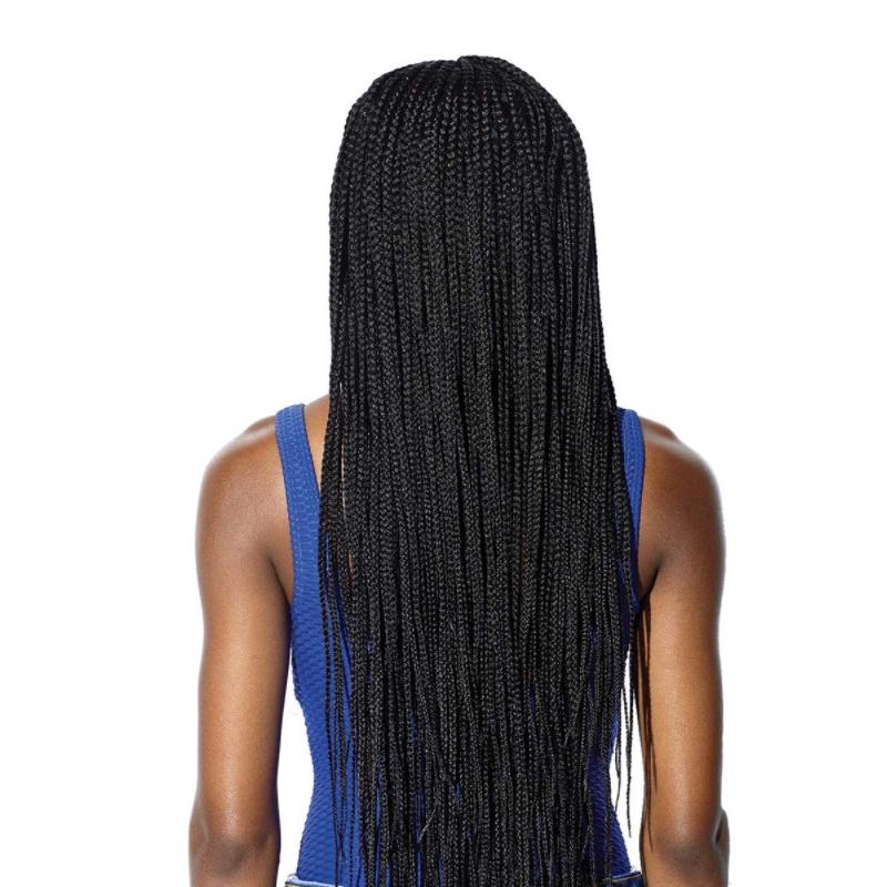 Stretch Mesh Braid Wig For Long Hair-1915197140762759170