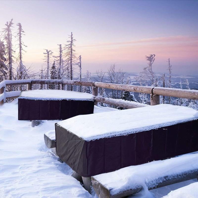 Waterproof Outdoor Furniture Cover For Garden Table And Chairs - 190X66X89Cm-1915196666932236293