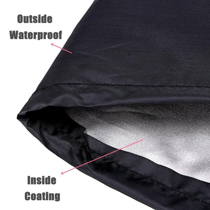 Round Table Cover For Outdoor Garden Grill - Rainproof Dustproof Anti-Ultraviolet - 41X70Cm-1915197053290549249