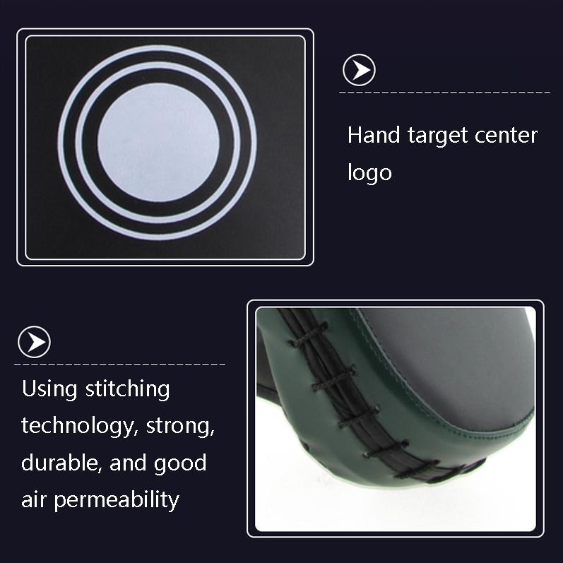 Green Leather Arc Boxer Training Hand Target-1915197133473058819