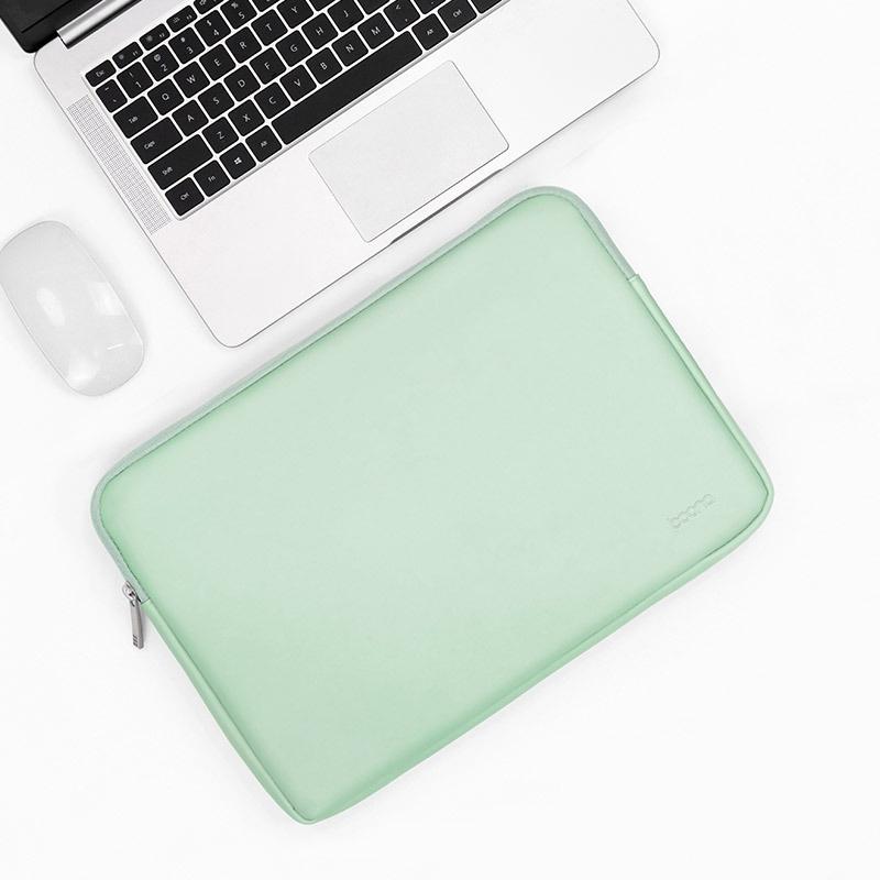 11 / 12 Inch Mint Green Laptop Bag - Pu Leather-1915197027613020160