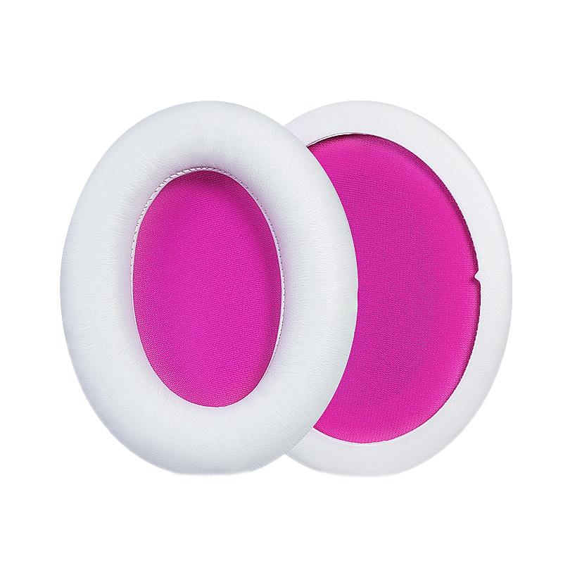 2-Pack Headset Earmuffs For Kingston Hyperx Cloud Ii - White / Rose Red-1915197039365459968