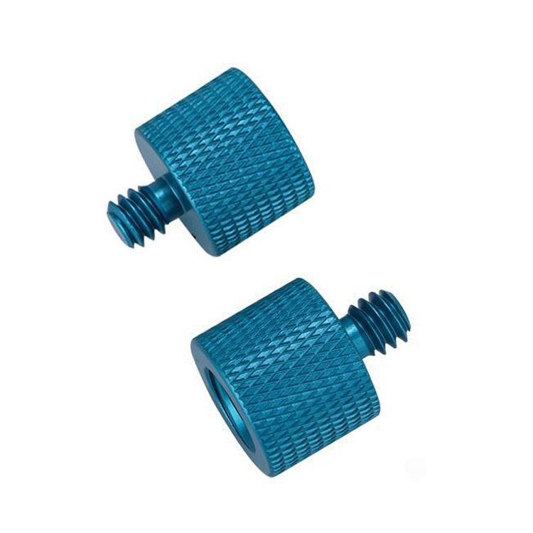10-Piece 3 / 8 To 1 / 4 Screw Adapter - Blue-1915198131474141188
