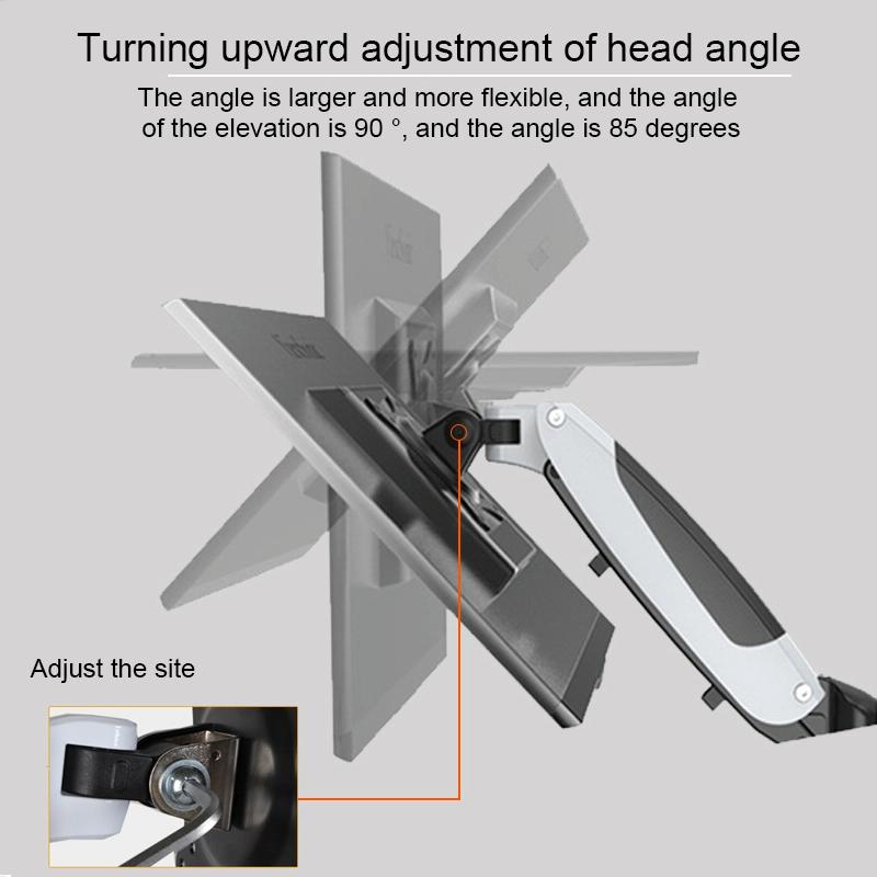 Adjustable Monitor Stand With Rotating Lift Function-1915197691957219332