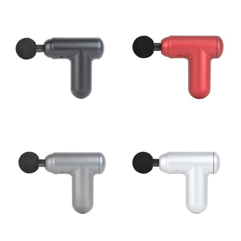 Silver Mini Vibrating Fascia Massage Gun-1915197974699446273