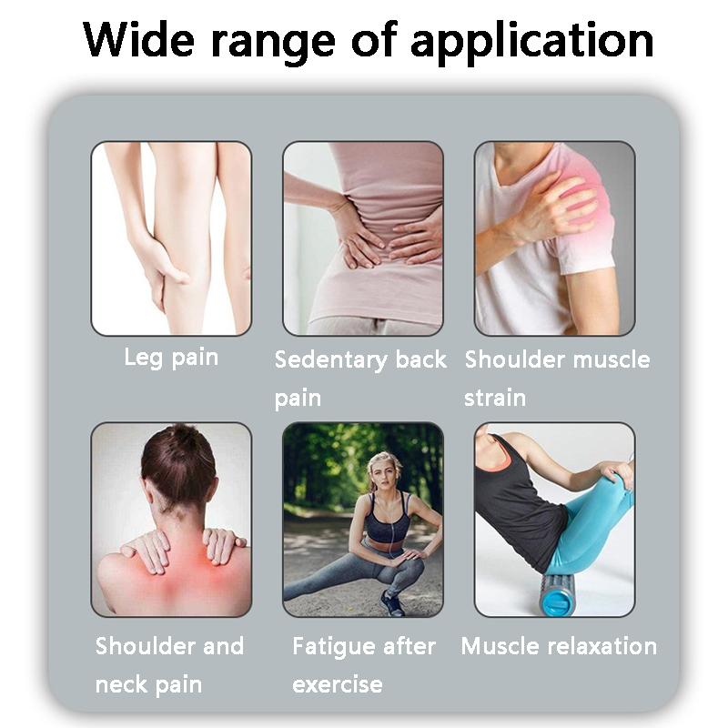 Red Mini Vibrating Fascia Massage Gun - Button Type-1915197810286923781