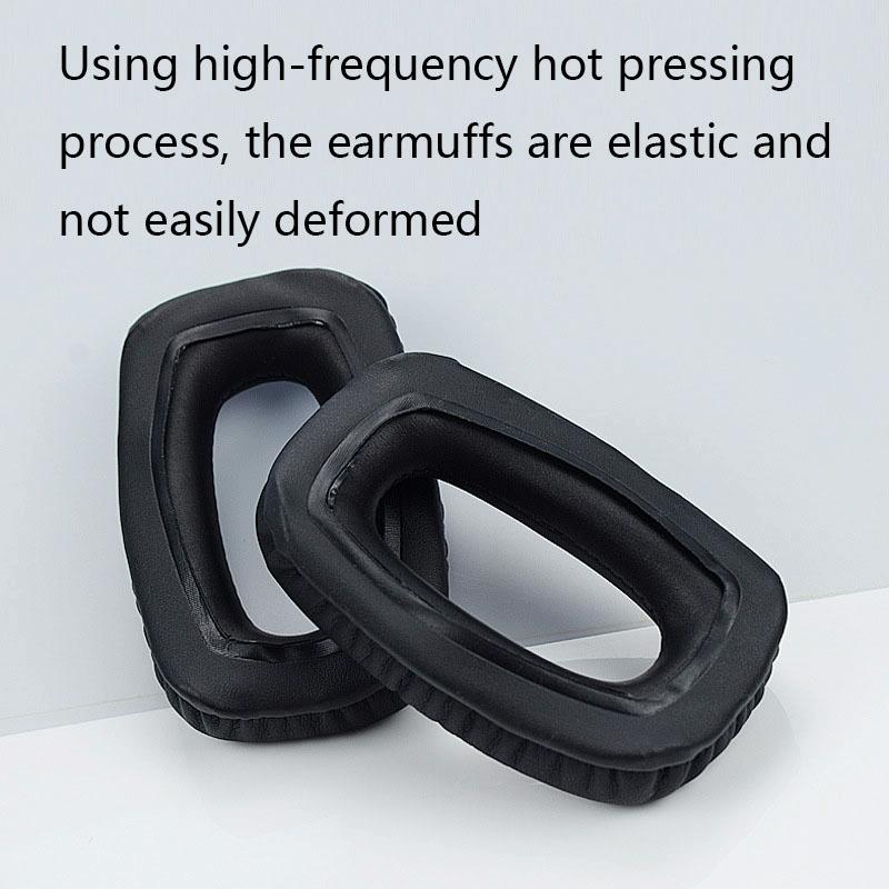Black Sponge Earpads For Beyerdynamic Dt100 / Dt102 / Dt108 / Dt109 - 1 Pair-1915197127521341443