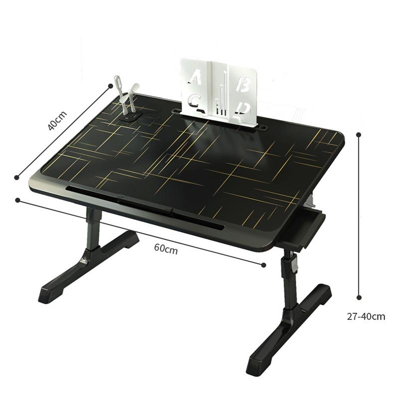 Foldable Bed Desk - Lifts For Easy Use-1915198126403227649
