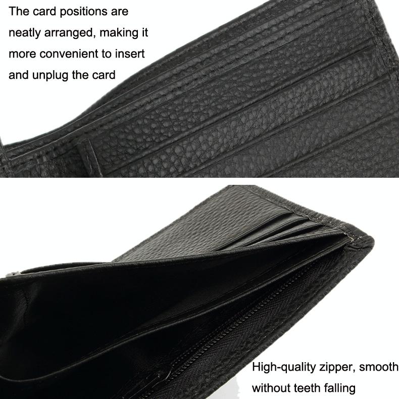 Men Leather Coin Wallet With Rfid Protection-1915198141121040388