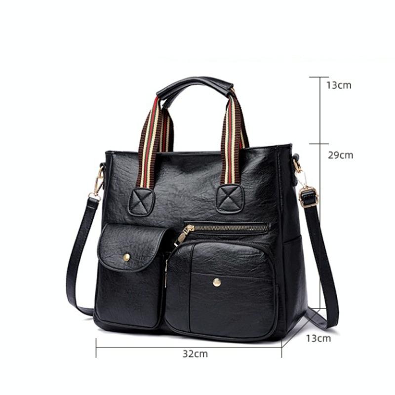 Yellow Middle-Aged Mother Bag With Multi-Pocket Capacity-1915197132369956866