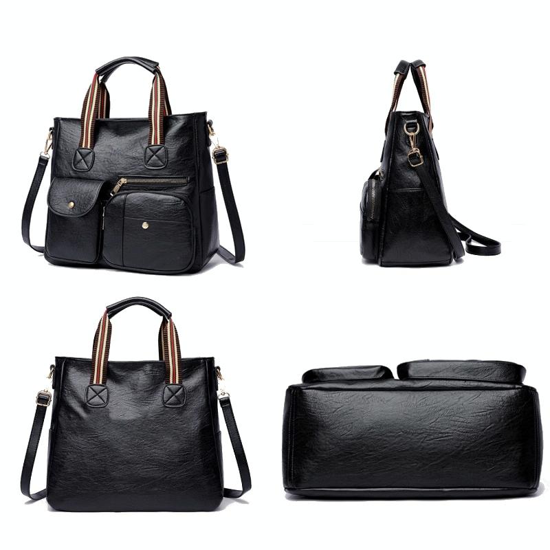 Yellow Middle-Aged Mother Bag With Multi-Pocket Capacity-1915197132369956867
