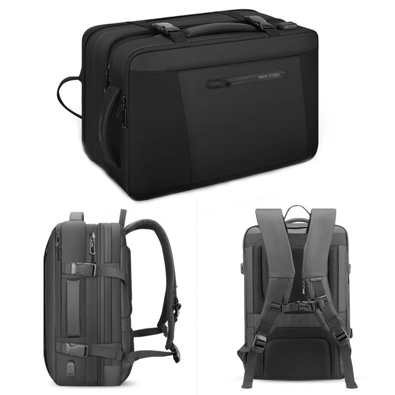 Large Capacity Raincoat Style Oxford Backpack For Men - 17.3 Inch-1915197955250458626