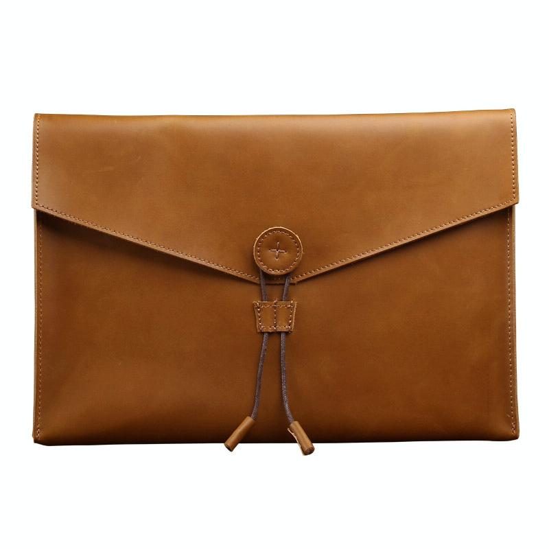 Leather Business Briefcase - Durable And Stylish-1915198310684168192