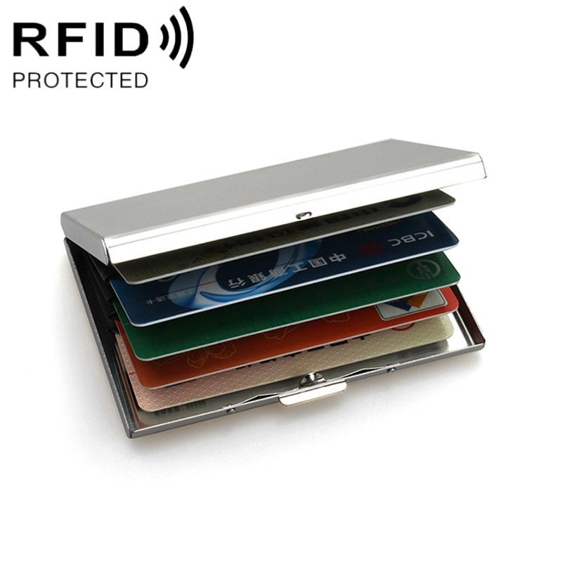 Anti-Degaussing Stainless Steel Card Box-1915196910885539845