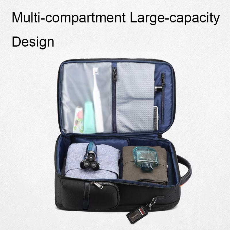 Black Multifunctional Anti-Theft Laptop Backpack With Usb Charging Hole-1915196825221074946