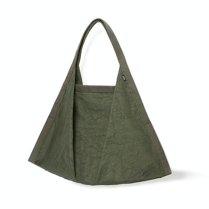 Waterproof Nylon Handbag - Large Capacity Army Green-1915196939343892481