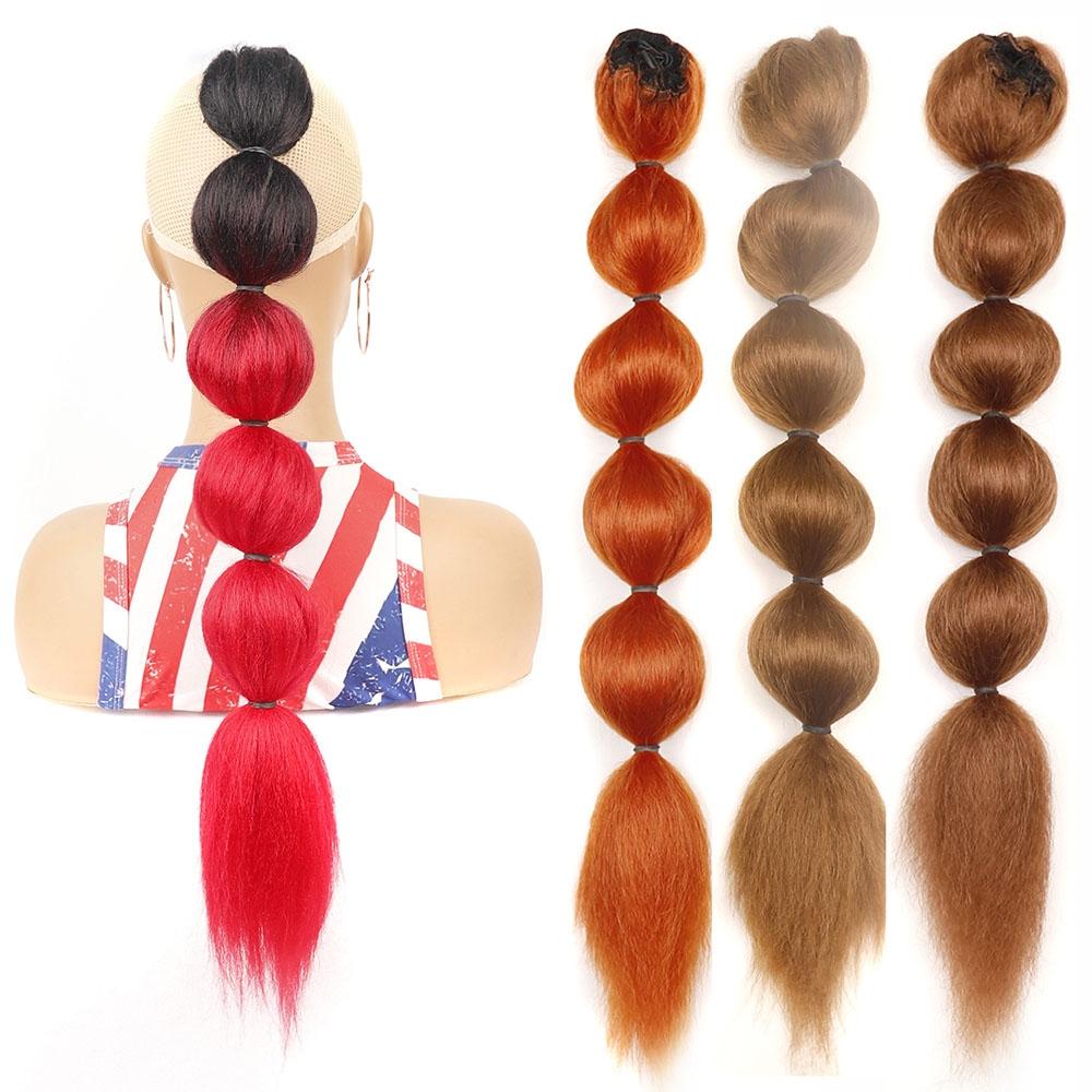 Shaggy Bubble Drawstring Ponytail Wig - Bt0906-1915197267451711492