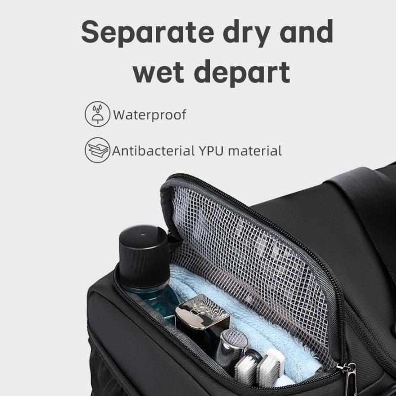Men Dry / Wet Fitness Bag - Multifunctional-1915196836734439426