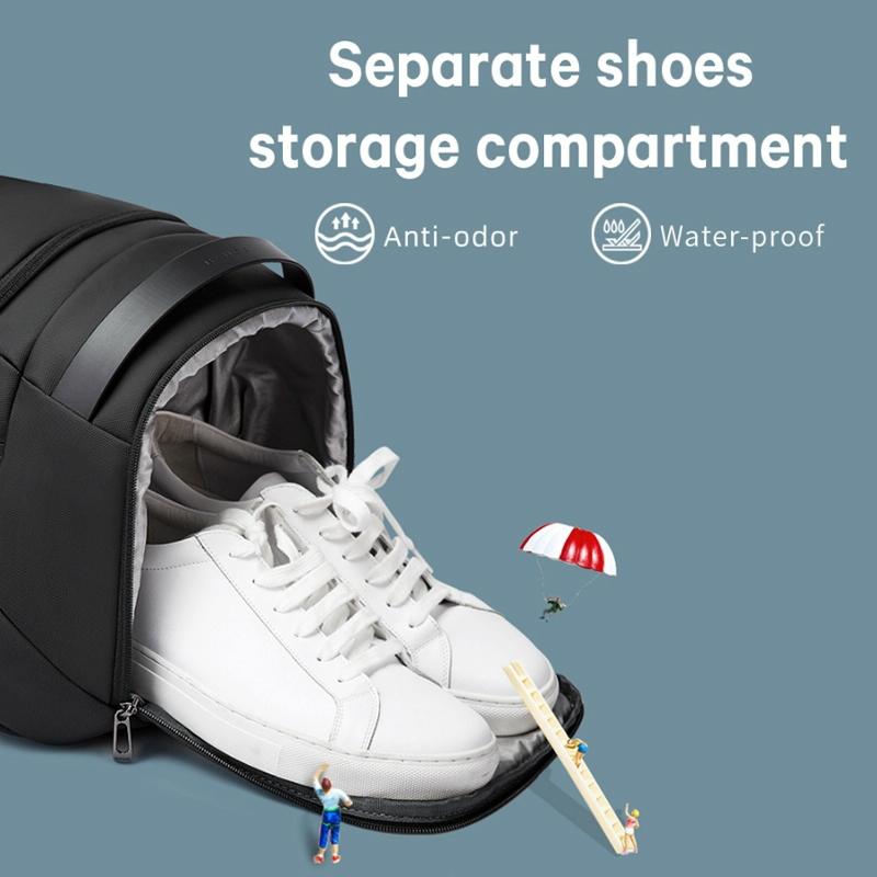 Men Dry / Wet Fitness Bag - Multifunctional-1915196836734439428