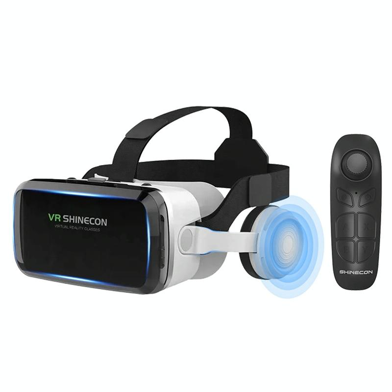 Wireless 3D Vr Headset With Bluetooth - Compact-1915197987122974720
