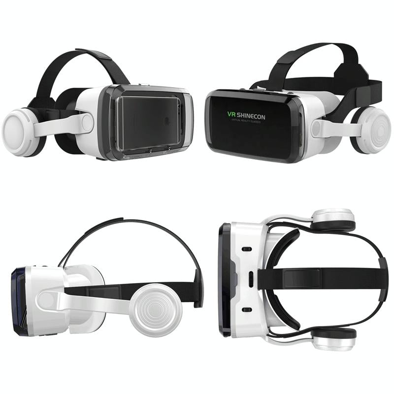 Wireless 3D Vr Headset With Bluetooth - Compact-1915197987122974722