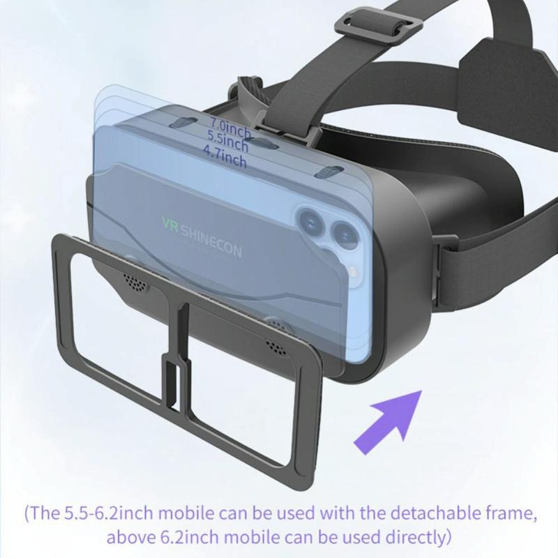 Mobile Vr Glasses - 3D Virtual Reality-1915196819772674051