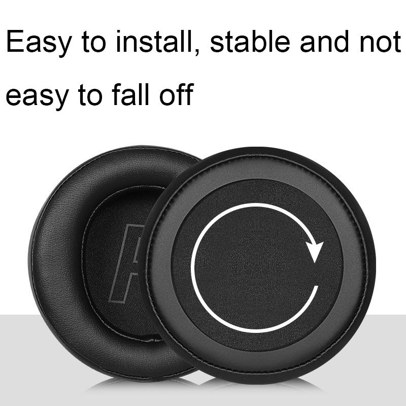 Edifier G5Bt Leather Headset - 2Pcs Breathable Sponge Cover - Black-1915196812239704068