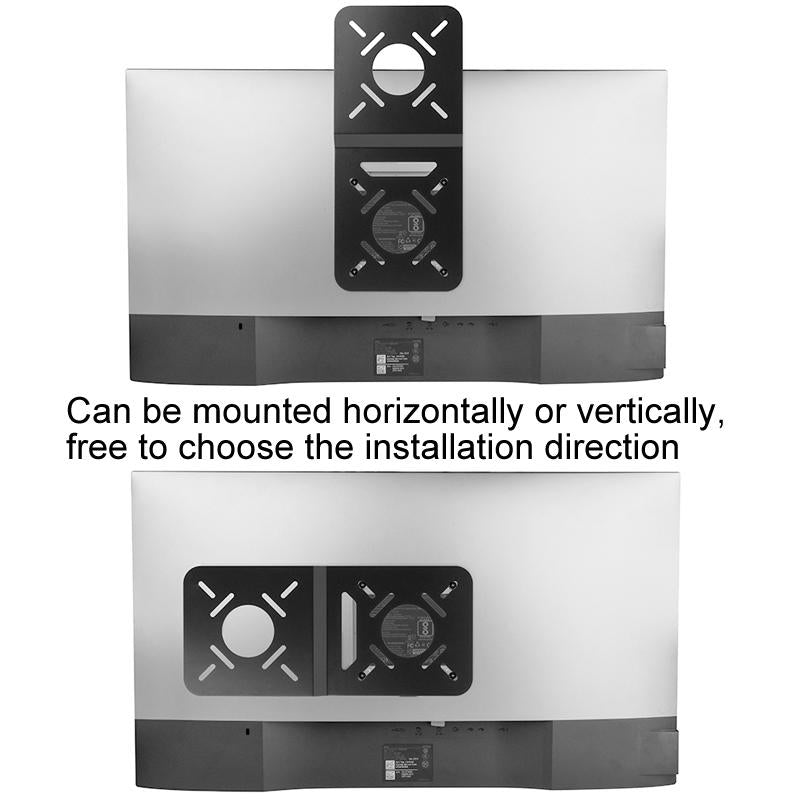 Universal Vesa Mount For Computer Monitor Router And Tablet - Black-1915197134177701892