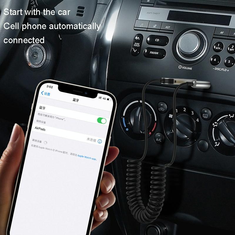 Wireless 3.5Mm Audio Receiver For Car Bluetooth-1915197064917159940