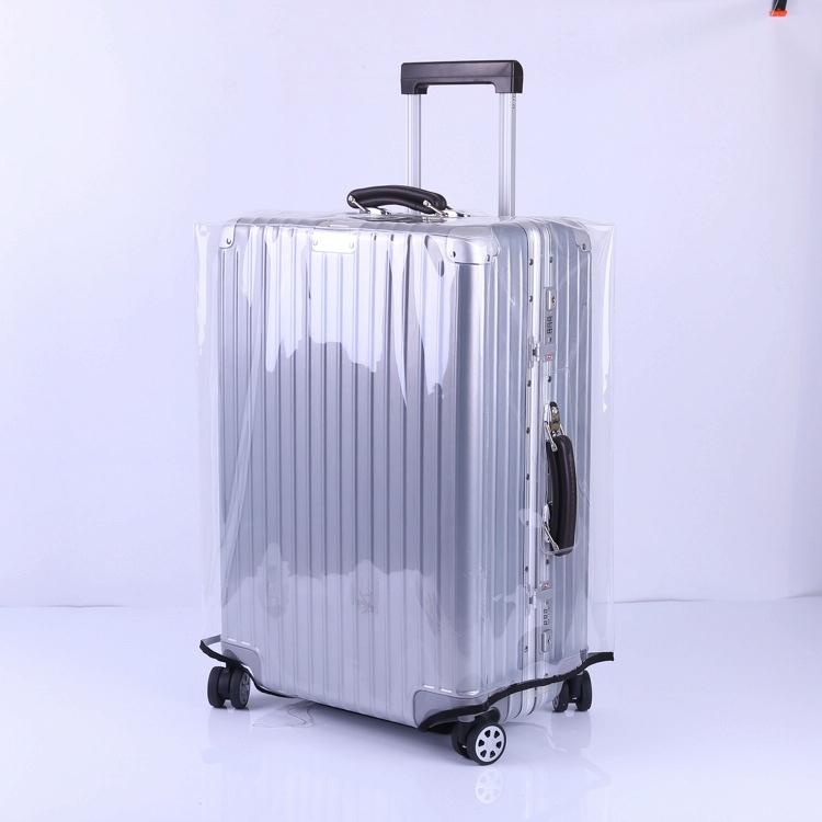 Waterproof Pvc Trolley Suitcase Cover - 30 Inch Rimless Transparent Dustproof-1915197447710314497