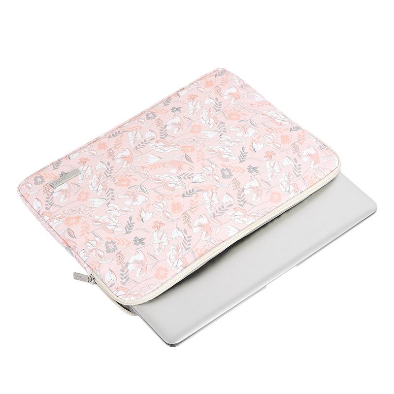 11 Laptop Liner Bag - Waterproof Pu Leather Cover Light Pink-1915196858121195522