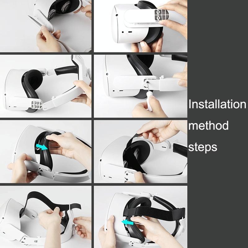 Ultimate Headband Set For Oculus Quest 2 - Comfortable & Stylish-1922443424242470914