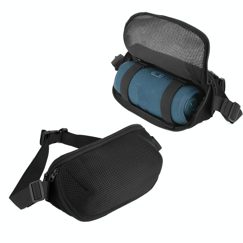 Bluetooth Speaker Messenger Bag For Jbl Flip / Ue Boom / Beats Pill - Black-1915196853897531392