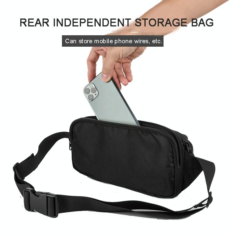 Bluetooth Speaker Messenger Bag For Jbl Flip / Ue Boom / Beats Pill - Black-1915196853897531396