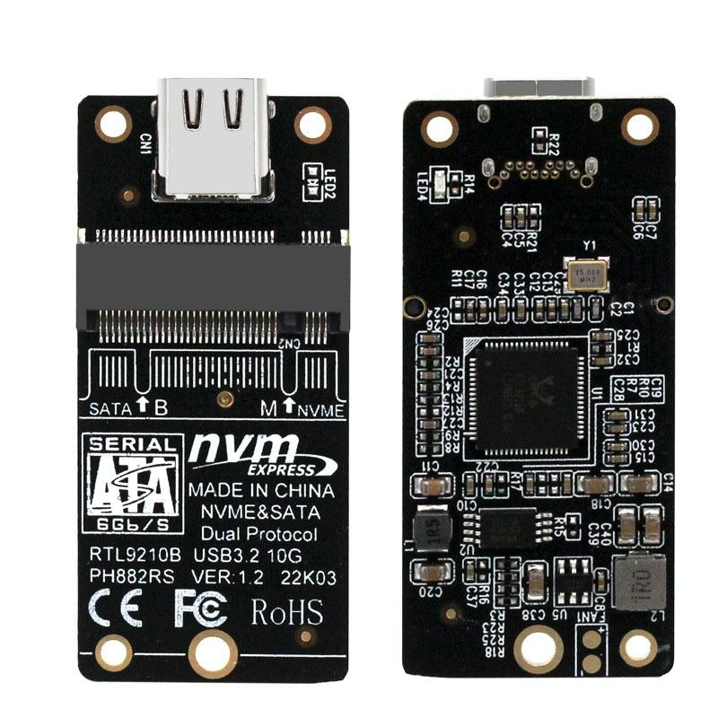 High-Speed Usb-C Nvme Transfer Adapter - 10Gbps-1915196888739614721