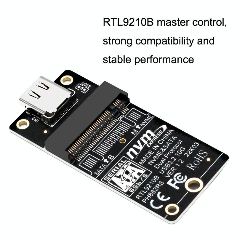 High-Speed Usb-C Nvme Transfer Adapter - 10Gbps-1915196888739614723
