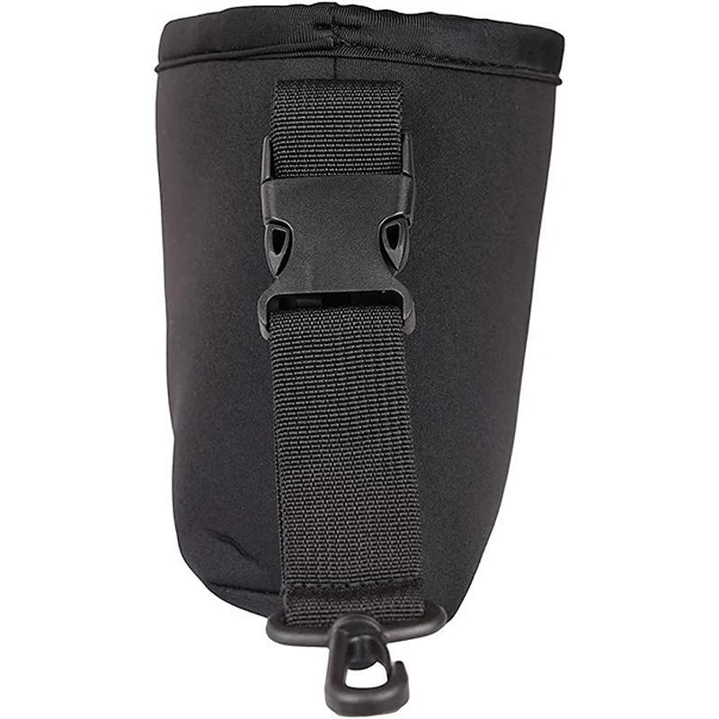 Black Portable Golf Ball Cleaning Bag - Waterproof & Removable-1915196687824064515