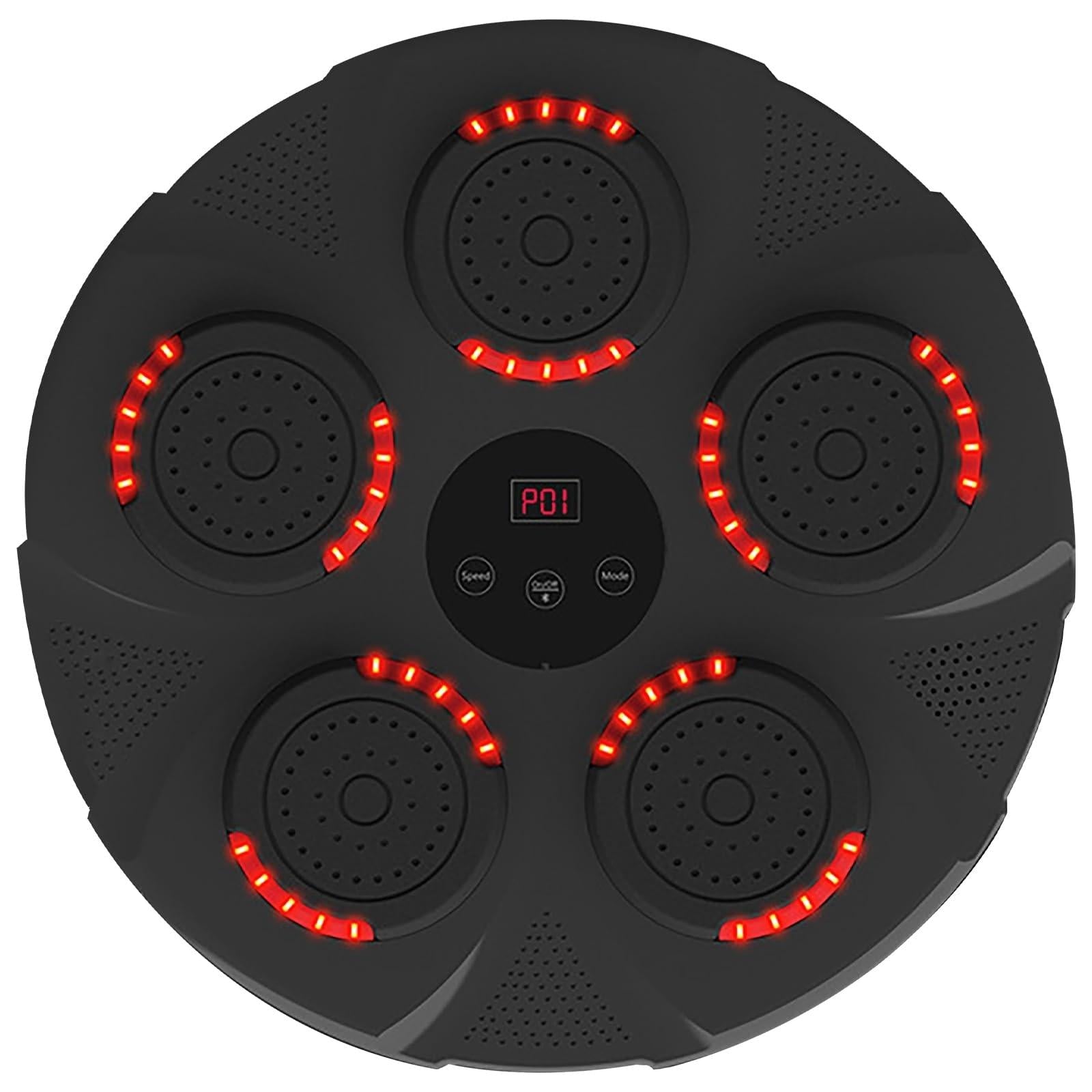 Wall Hanging Bluetooth Music Boxing Trainer - Red / Black-1915196810088026114
