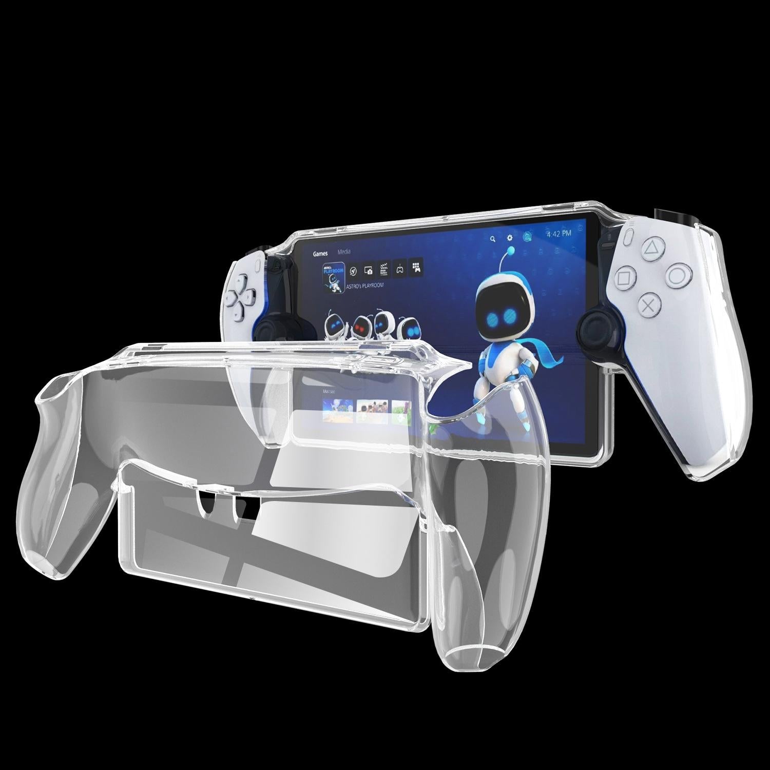 Transparent Tpu Protective Case For Sony Playstation Portal - All-In-One-1922443437777489927